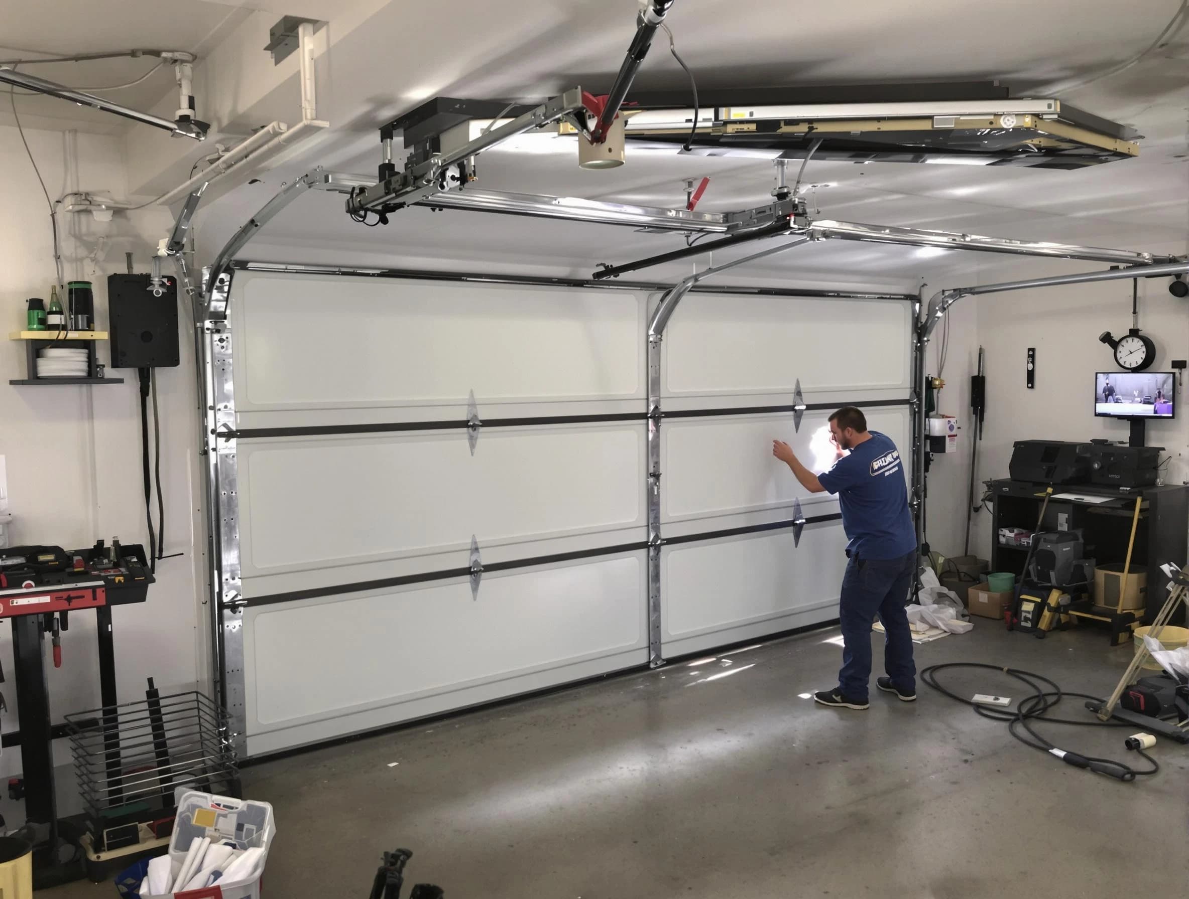 Professional garage door repair service by Wellsville Garage Door Repair in Wellsville