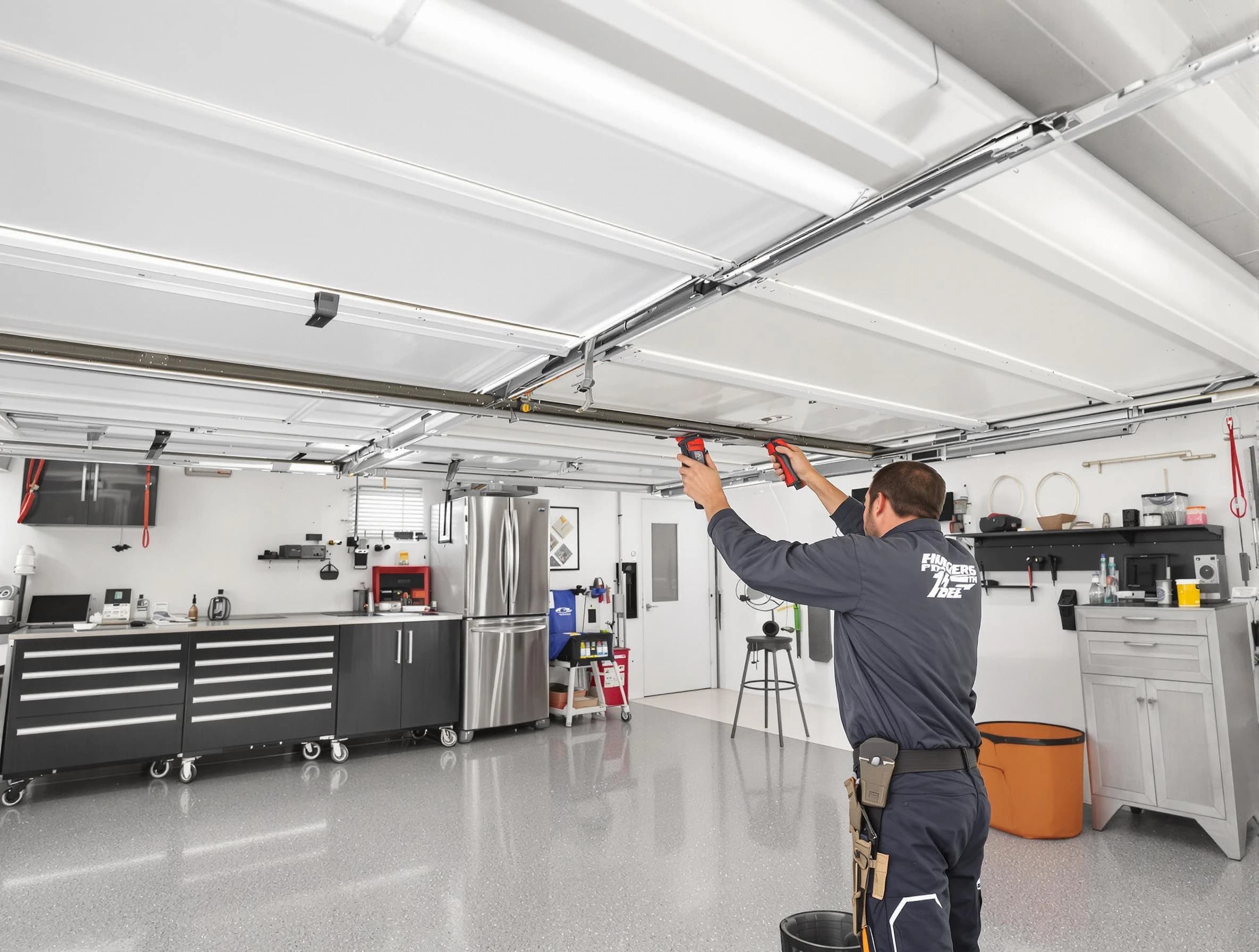 Overhead garage door repair service by Wellsville Garage Door Repair in Wellsville