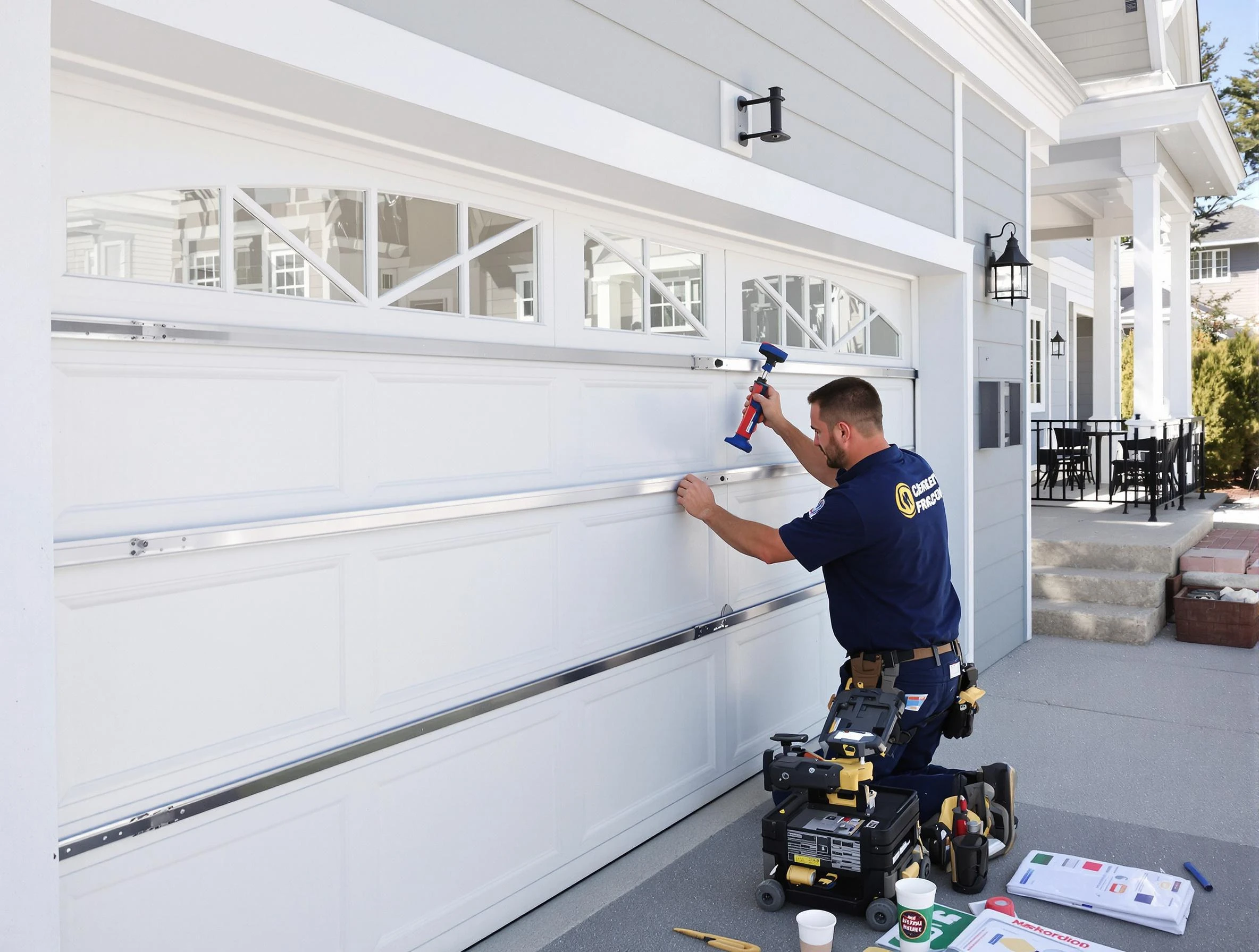 Professional garage door installation by Wellsville Garage Door Repair in Wellsville
