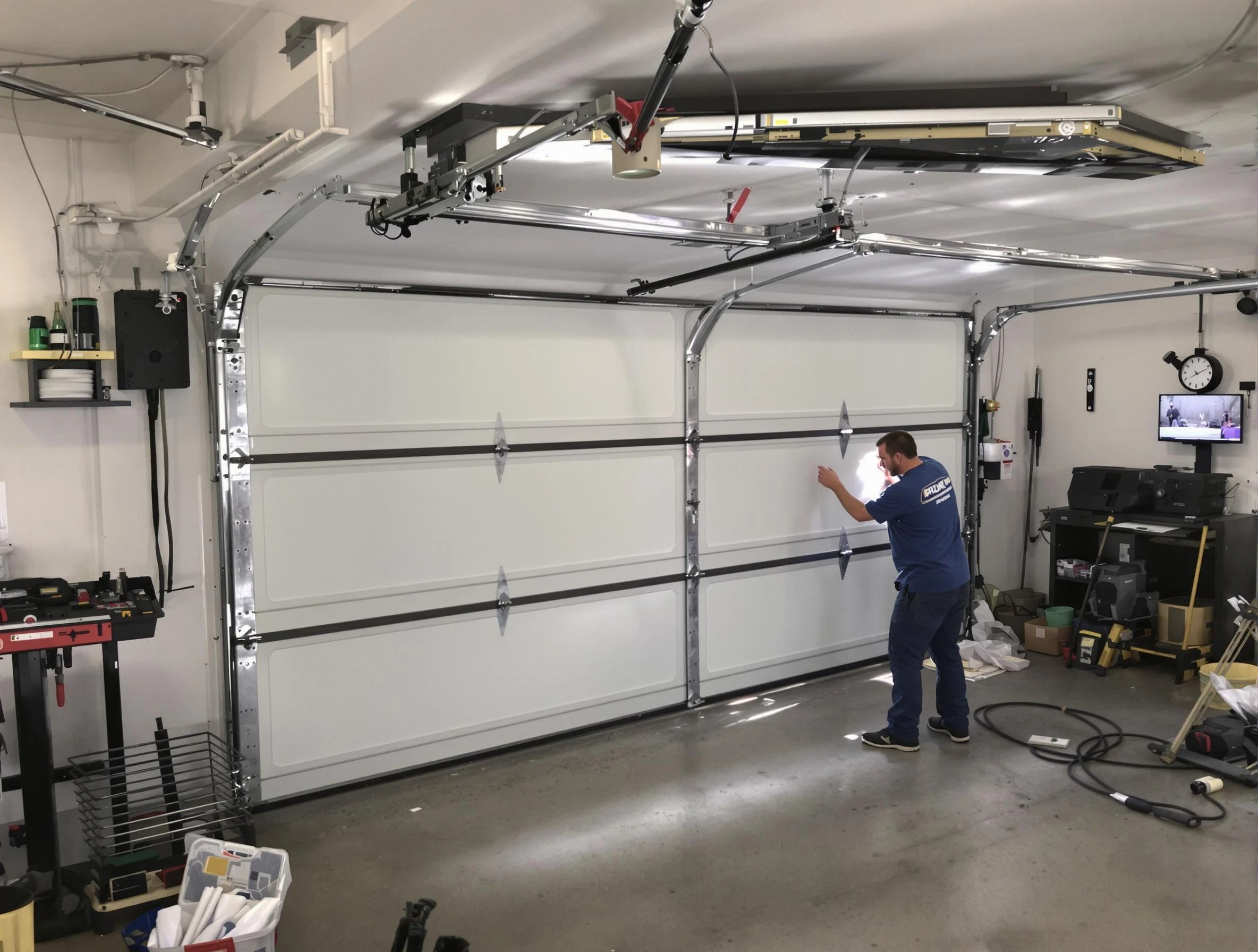 Professional garage door repair service by Wellsville Garage Door Repair in Wellsville