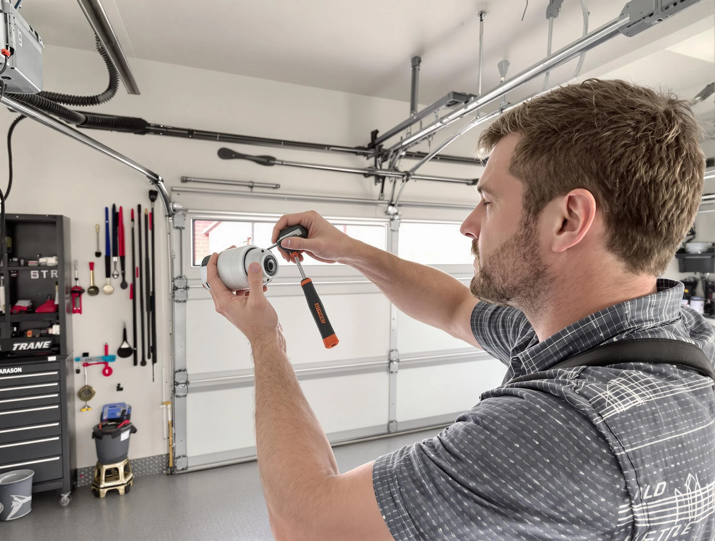 Garage door opener repair service by Wellsville Garage Door Repair in Wellsville