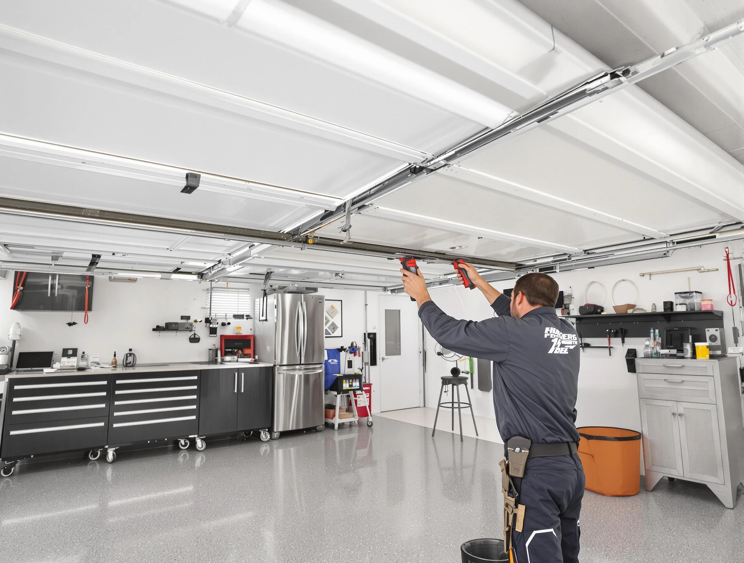 Overhead garage door repair service by Wellsville Garage Door Repair in Wellsville
